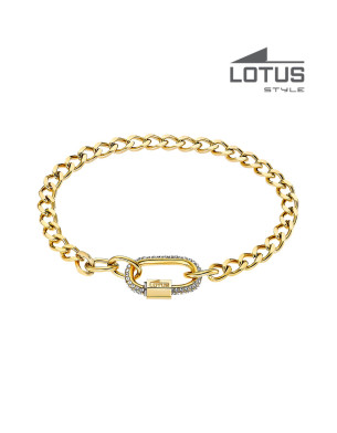 LOTUS STYLE WOMEN'S STAINLESS STEEL BRACELET